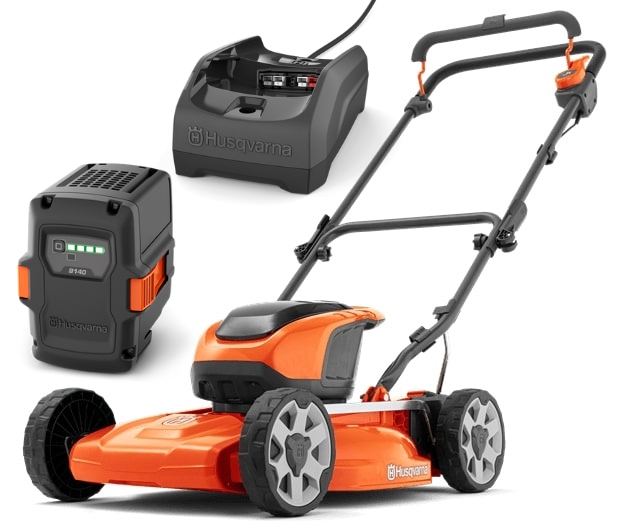 Tilbageholdenhed Montgomery Dem Husqvarna Batteri gräsklippare